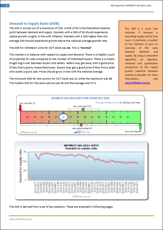 dsr report